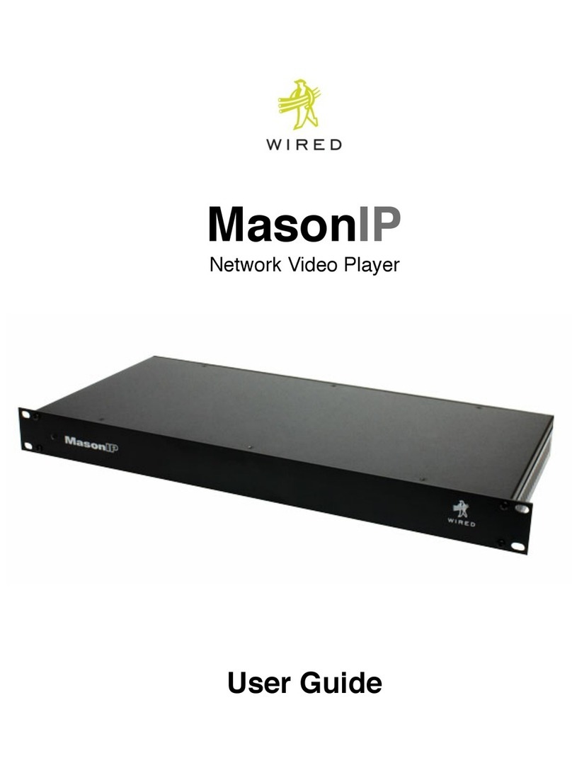 Wired MasonIP Manuel utilisateur