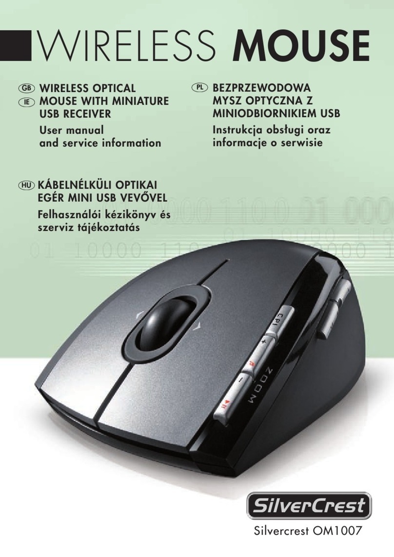 Silvercrest OM1007 Manuel utilisateur Silvercrest OM1007 Manuel utilisateur