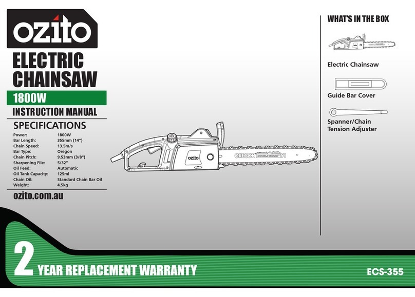 Ozito ECS-355 Manuel utilisateur