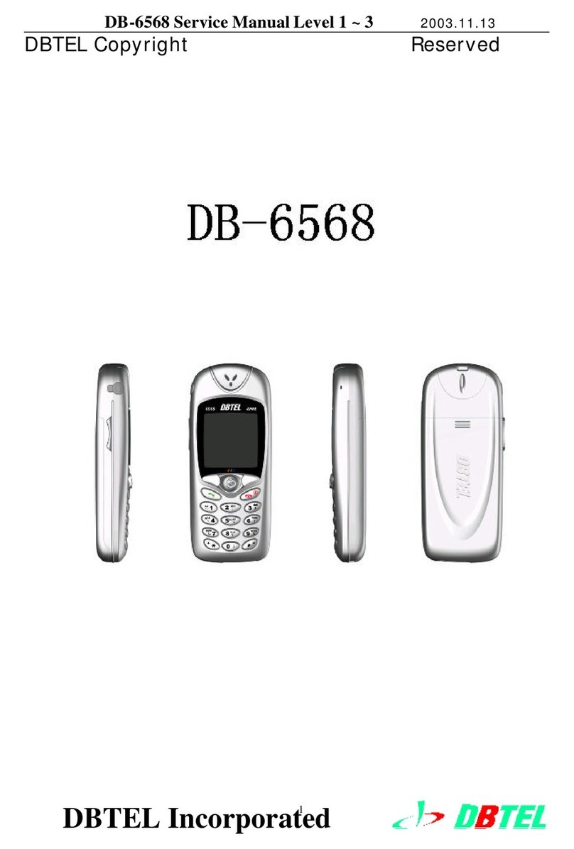 DBTEL DB-6568 Manuel utilisateur