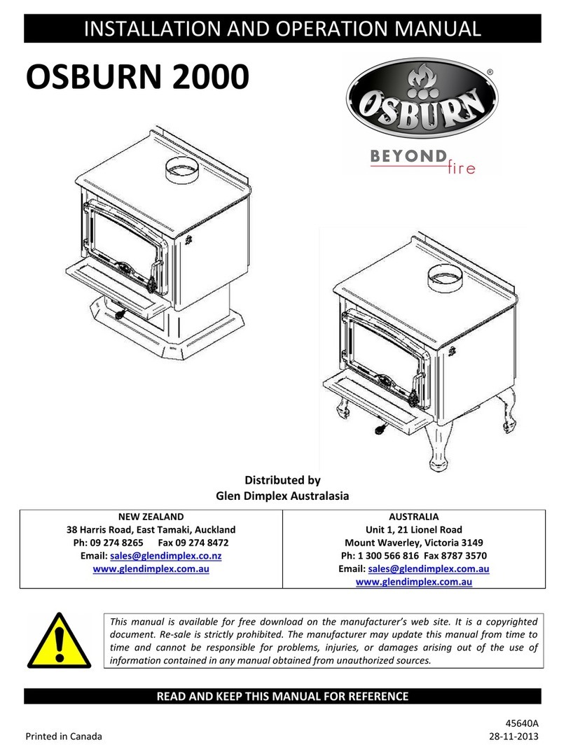 Osburn 2000 Manuel utilisateur