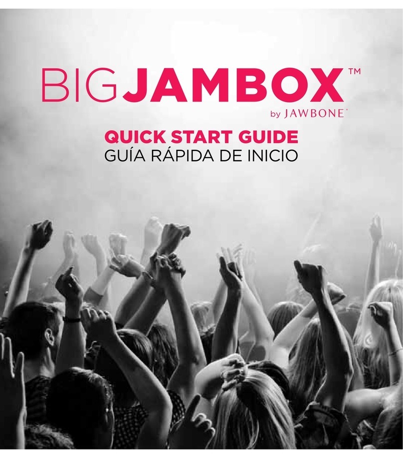 Jawbone BigJambox Manuel utilisateur