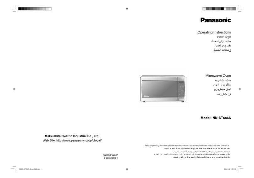 Panasonic NN-ST686S Manuel utilisateur