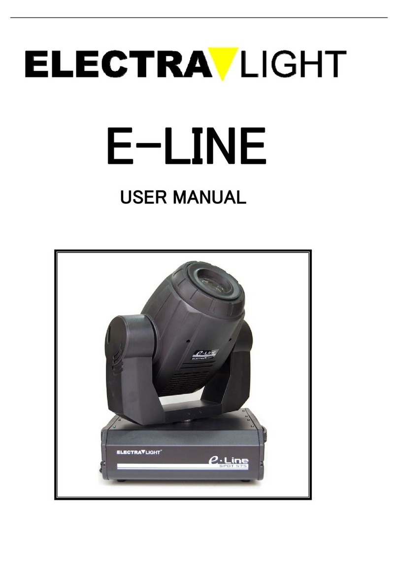 Electra Light E-Line Manuel utilisateur Electra Light E-Line Manuel utilisateur