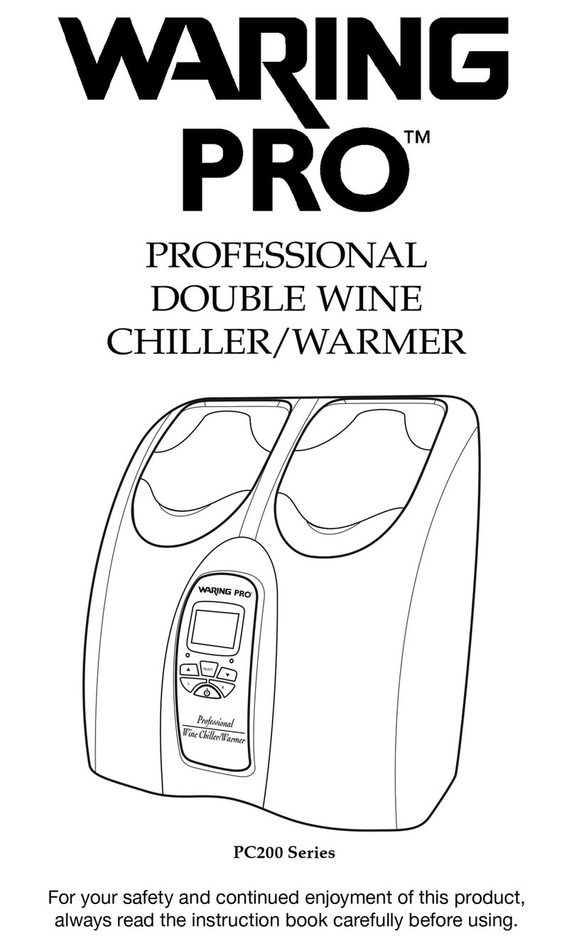 Waring PC200 Series Manuel utilisateur