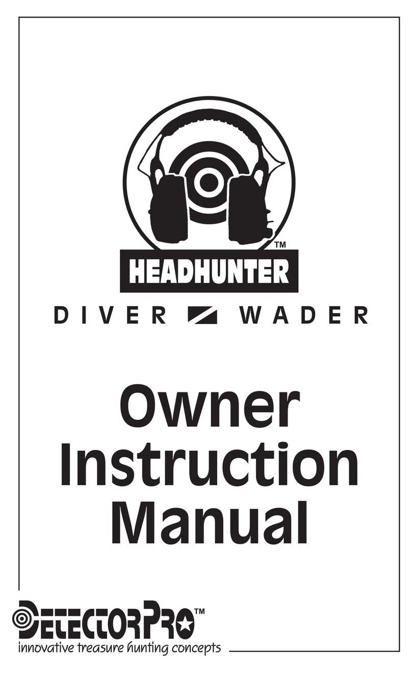 DetectorPro Headhunter Guide de configuration DetectorPro Headhunter Guide de configuration