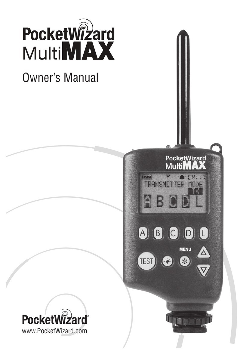 PoketWizard MultiMax Manuel utilisateur