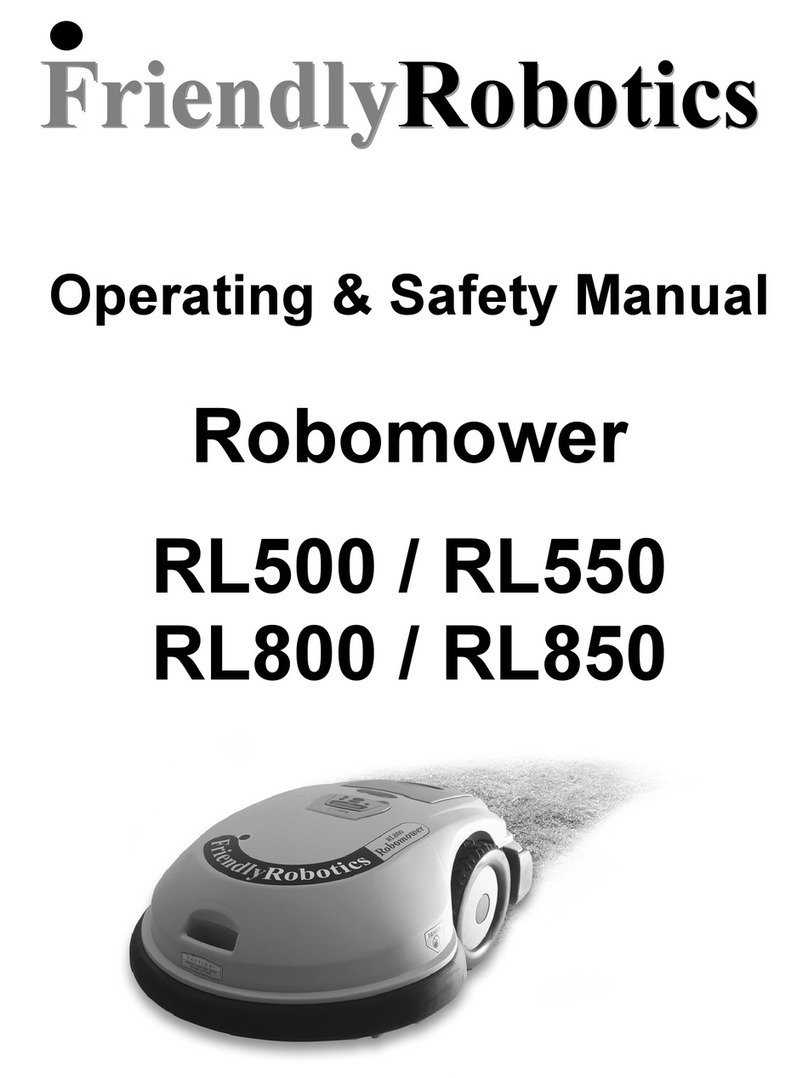 Friendly Robotics RL500 Mode d’emploi