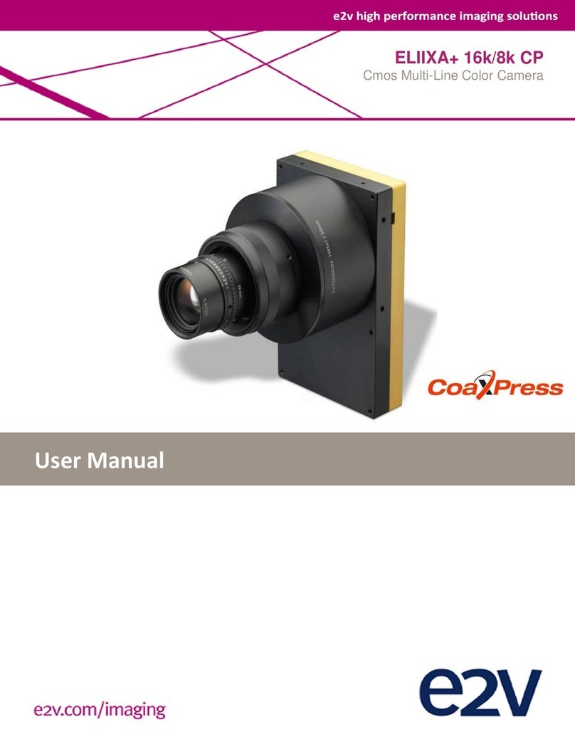 e2v ELIIXA+ Manuel utilisateur