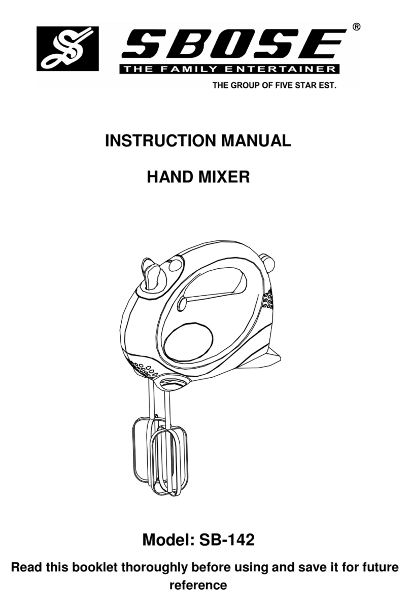 SBose SB-142 Manuel utilisateur