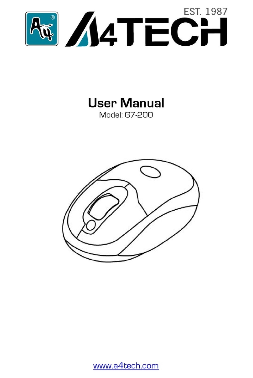 A4Tech G7-200 Manuel utilisateur