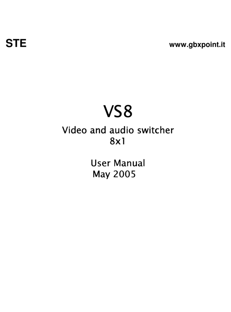 STE VS8 Manuel utilisateur
