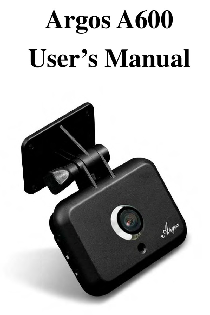 Argos A600 Manuel utilisateur