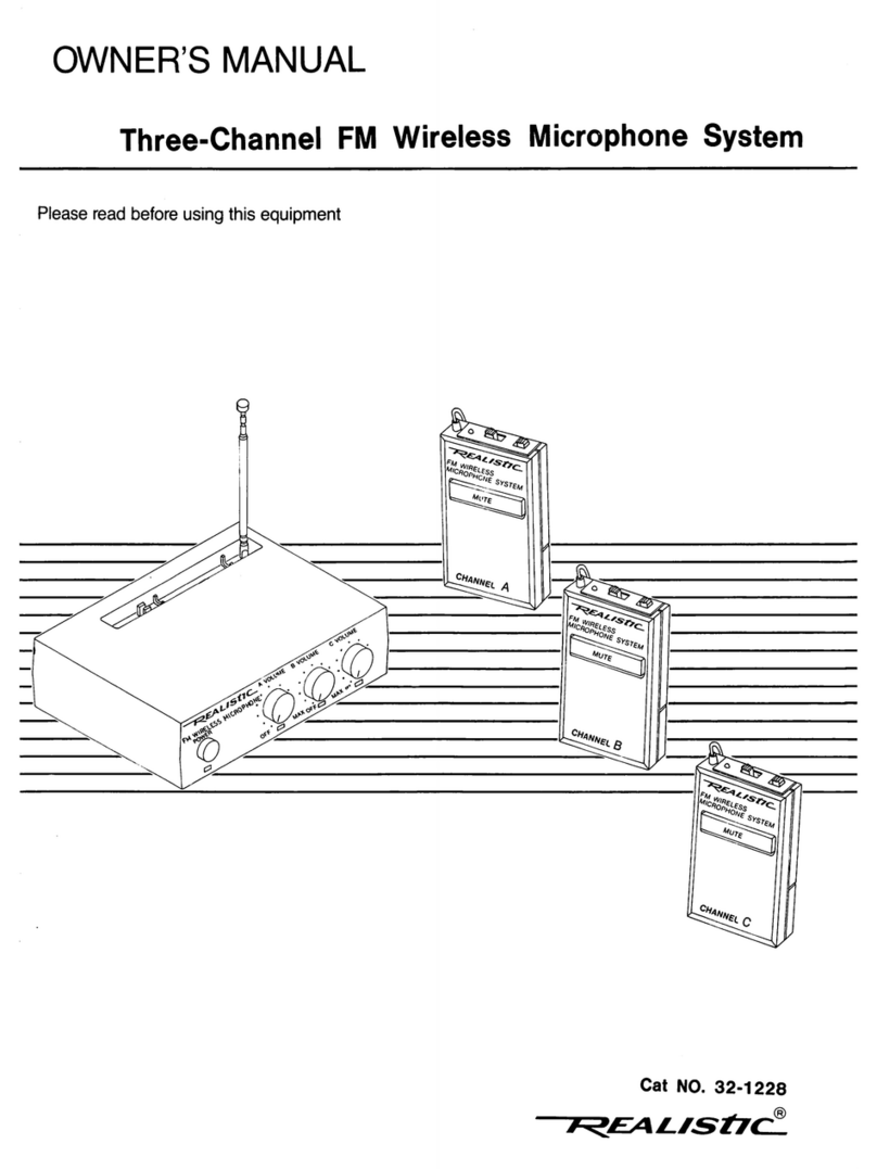 Realistic 32-1228 Manuel utilisateur Realistic 32-1228 Manuel utilisateur