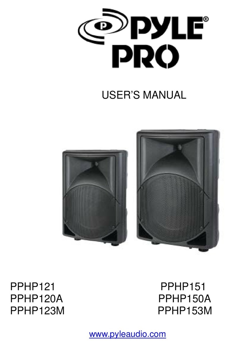 Pyle Pro PPHP121 Manuel utilisateur