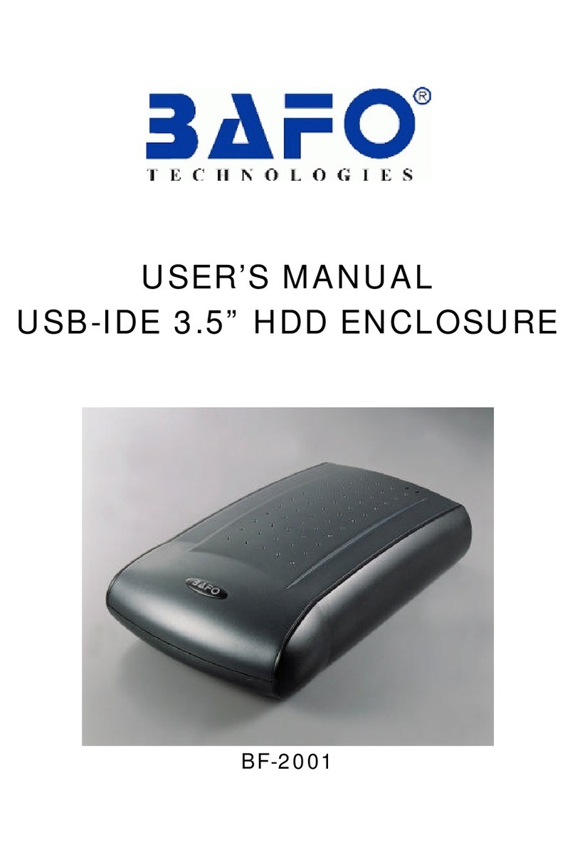Bafo BF-2001 Manuel utilisateur Bafo BF-2001 Manuel utilisateur