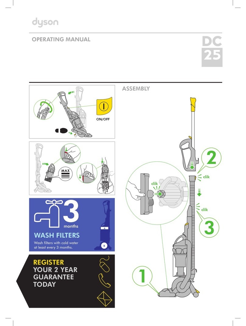 Dyson Ball DC25 Manuel utilisateur