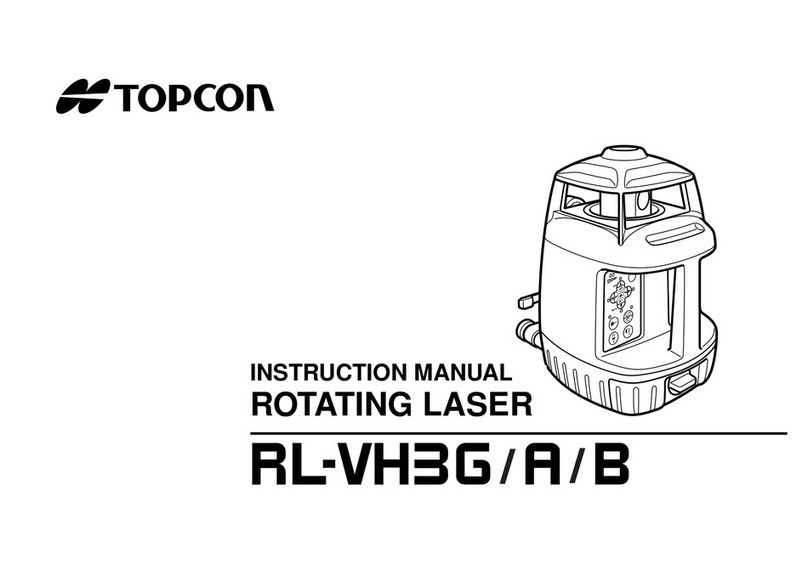Topcon RL-VH3G Manuel utilisateur