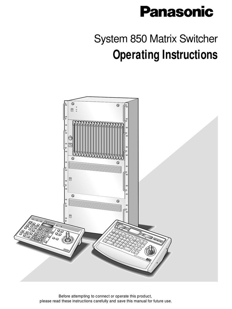 Panasonic System 850 Manuel utilisateur