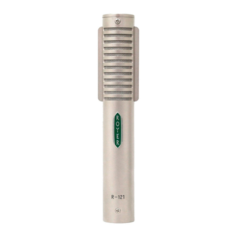royer R-121 Mode d’emploi