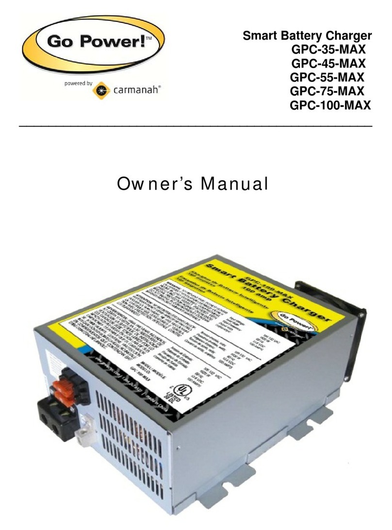 Go Power GPC-35-MAX Manuel utilisateur