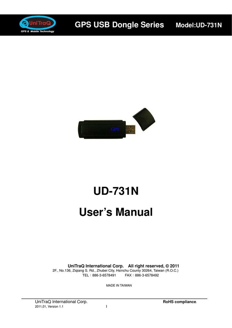 UniTraQ UD-731N Manuel utilisateur