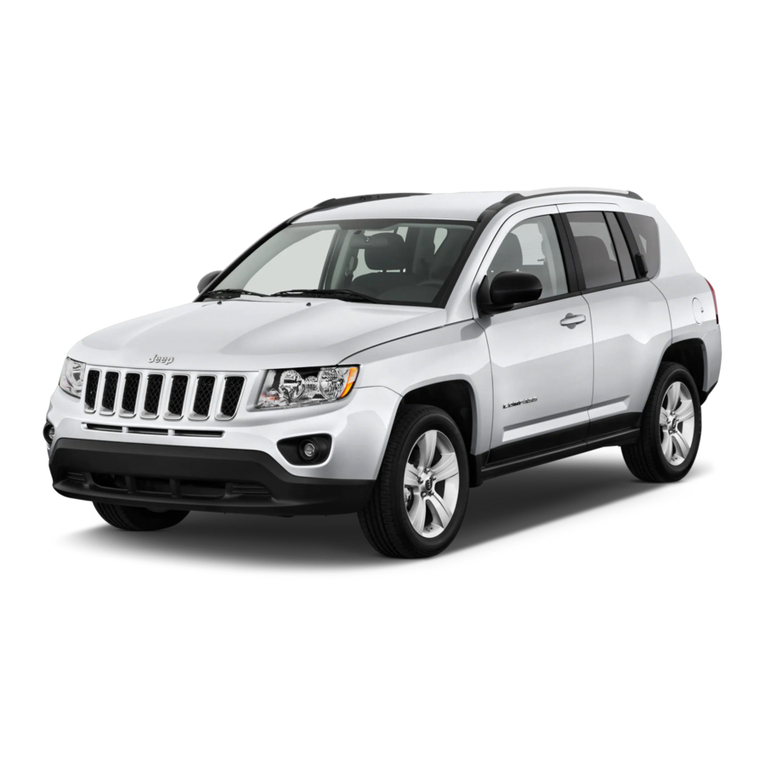 Jeep 2014 Compass Manuel utilisateur
