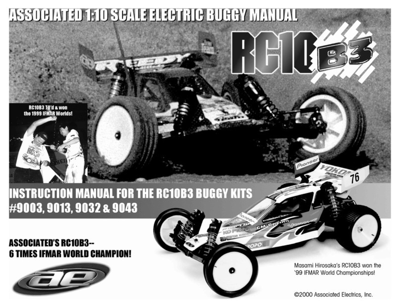 Associated Electrics RC10B3 Manuel utilisateur