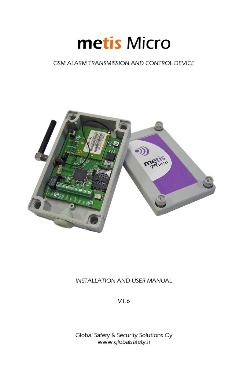 Global metis Micro Manuel utilisateur