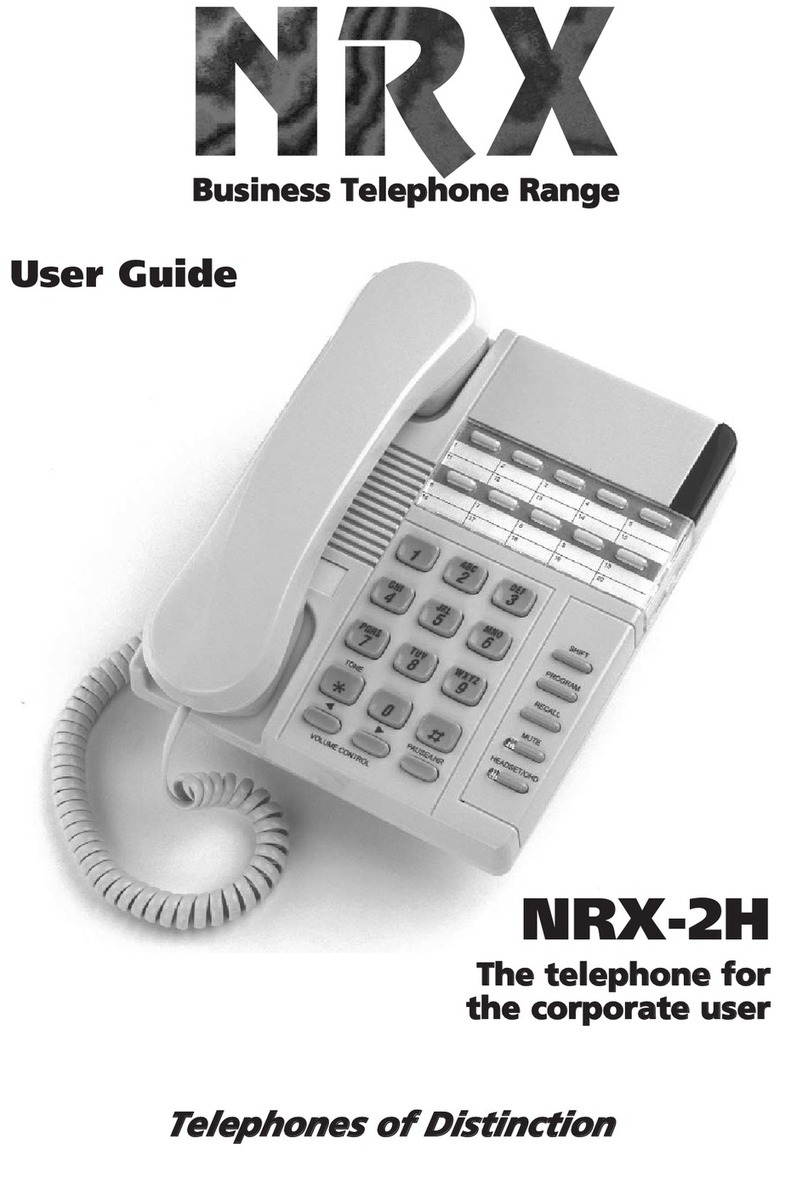 Polaris Communications Pty NRX-2H Manuel utilisateur