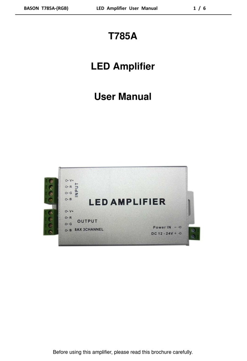 Bason T785A Manuel utilisateur