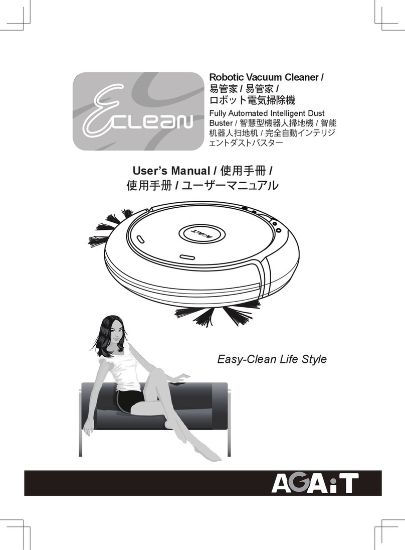 AGAiT Eclean Manuel utilisateur AGAiT Eclean Manuel utilisateur