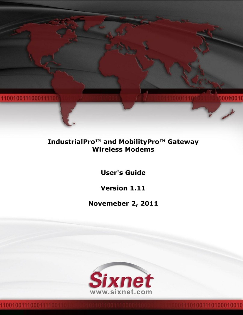 Sixnet IndustrialPro Manuel utilisateur