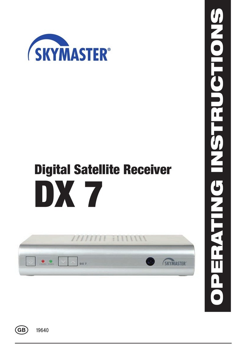 Sky Master DX 7 Manuel utilisateur