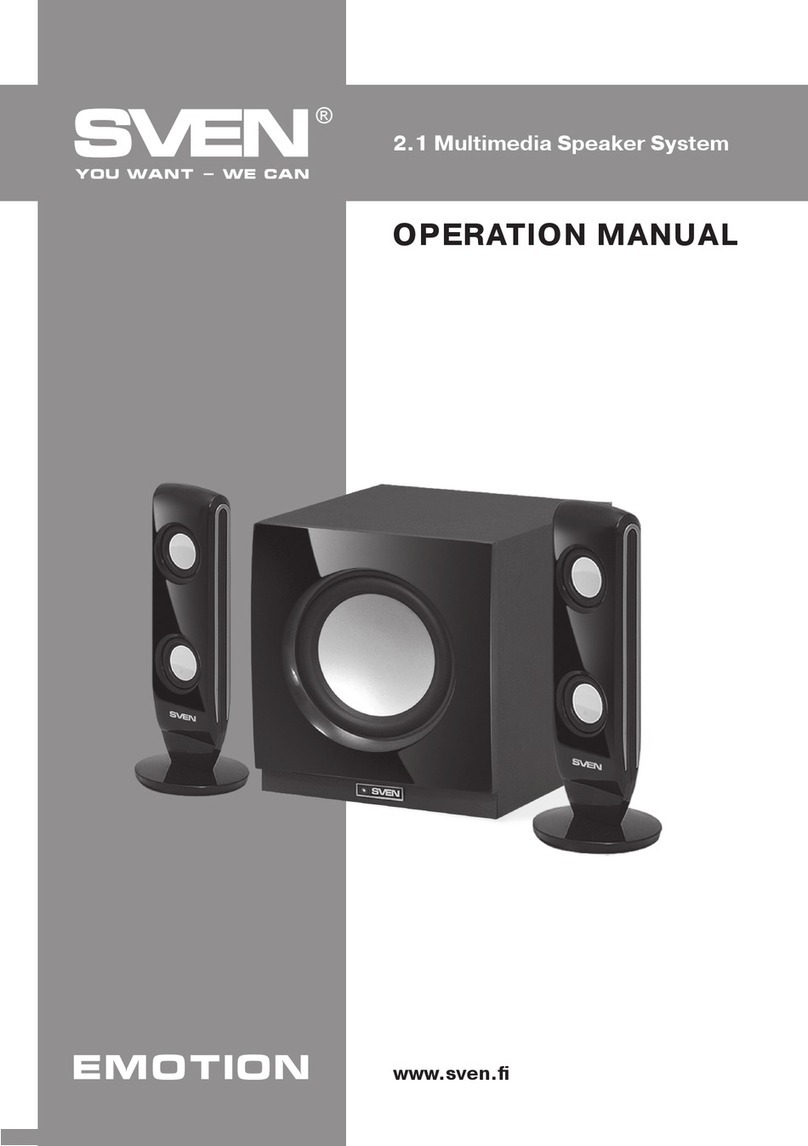 Sven Emotion Manuel utilisateur