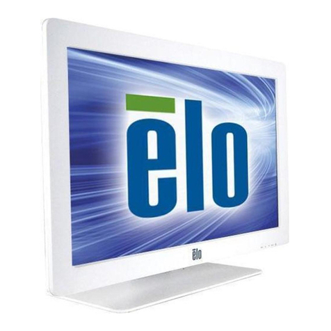Elo TouchSystems 2401LM Touchmonitor Manuel utilisateur