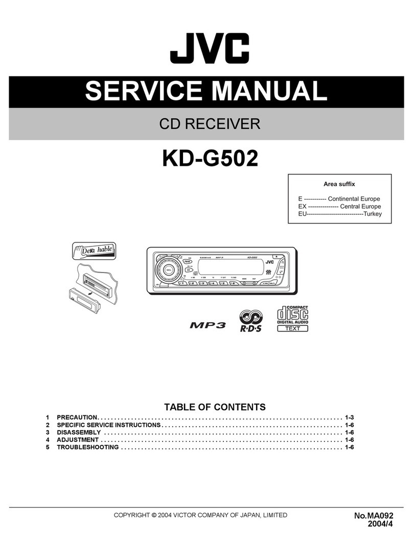 JVC KD-G502 Manuel utilisateur