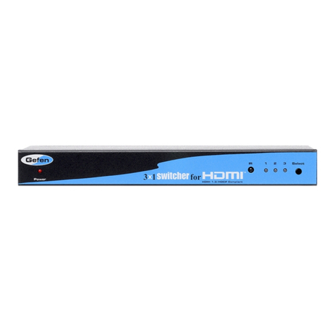 Gefen EXT-HDMI1.3-341 Manuel utilisateur Gefen EXT-HDMI1.3-341 Manuel utilisateur