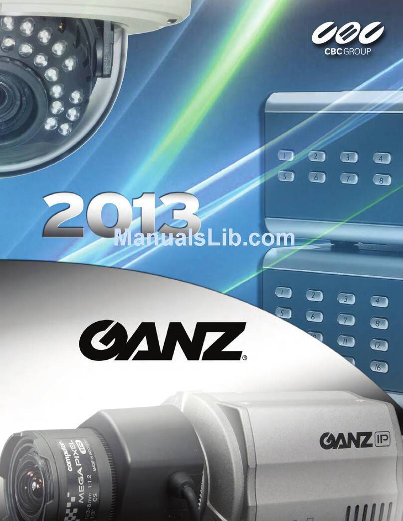 Ganz PIXELPRO SERIES Manuel utilisateur