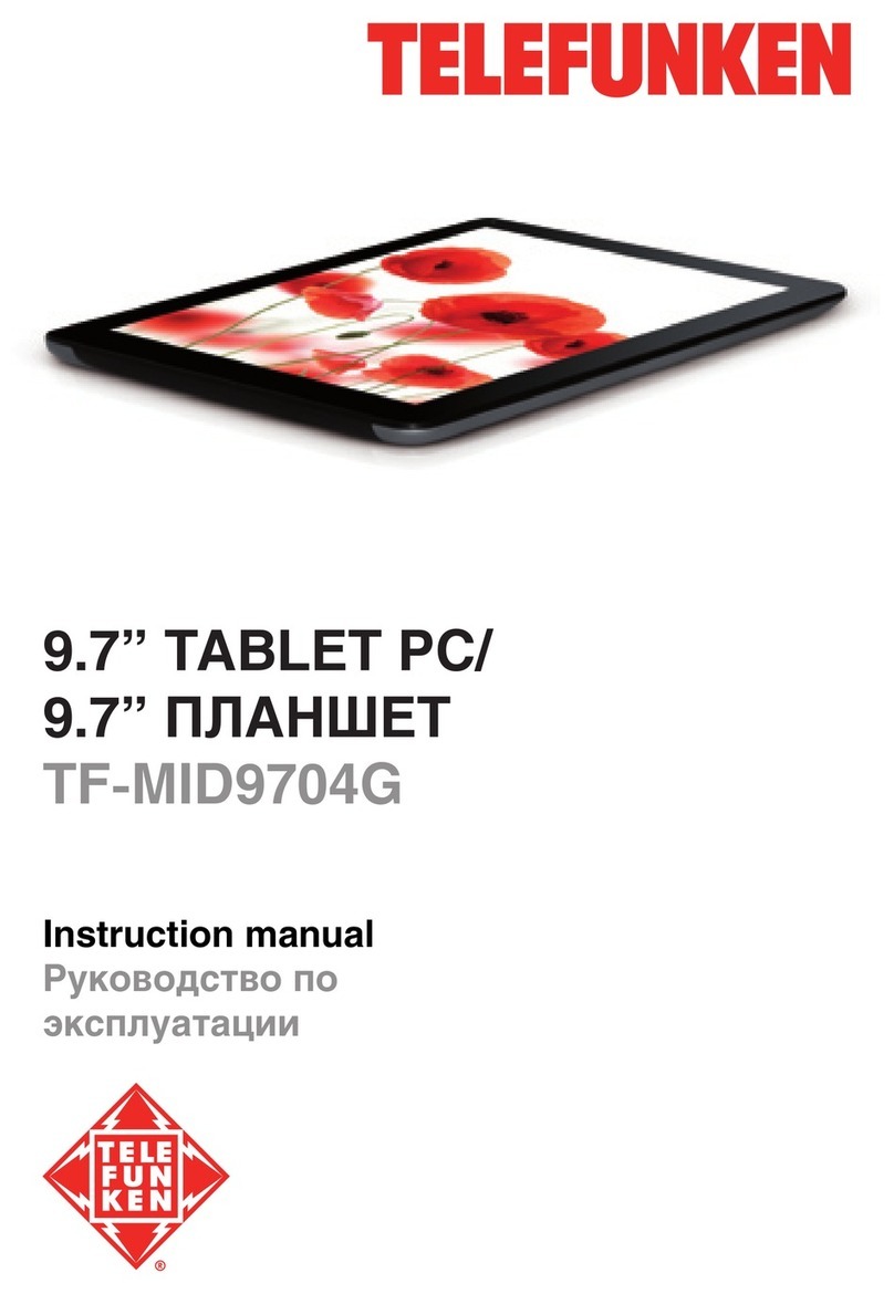 Telefunken TF-MID9704G Manuel utilisateur