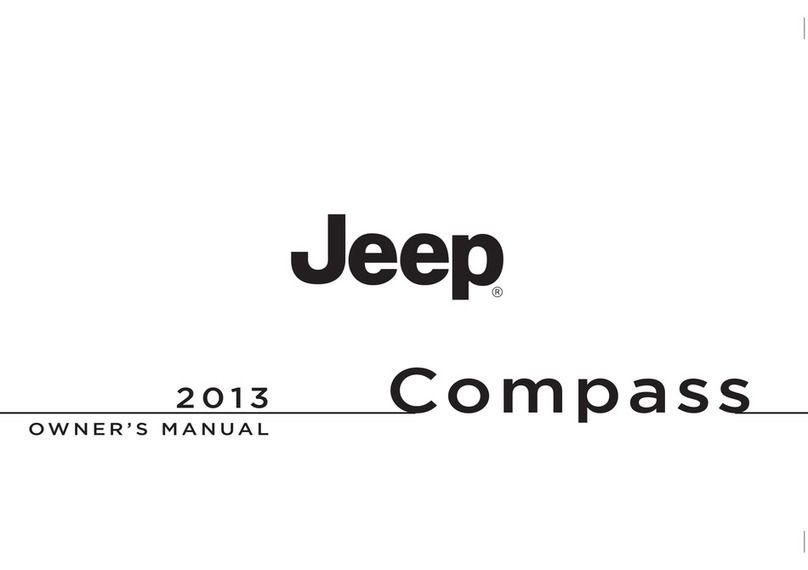 Jeep Compass 2013 Manuel utilisateur