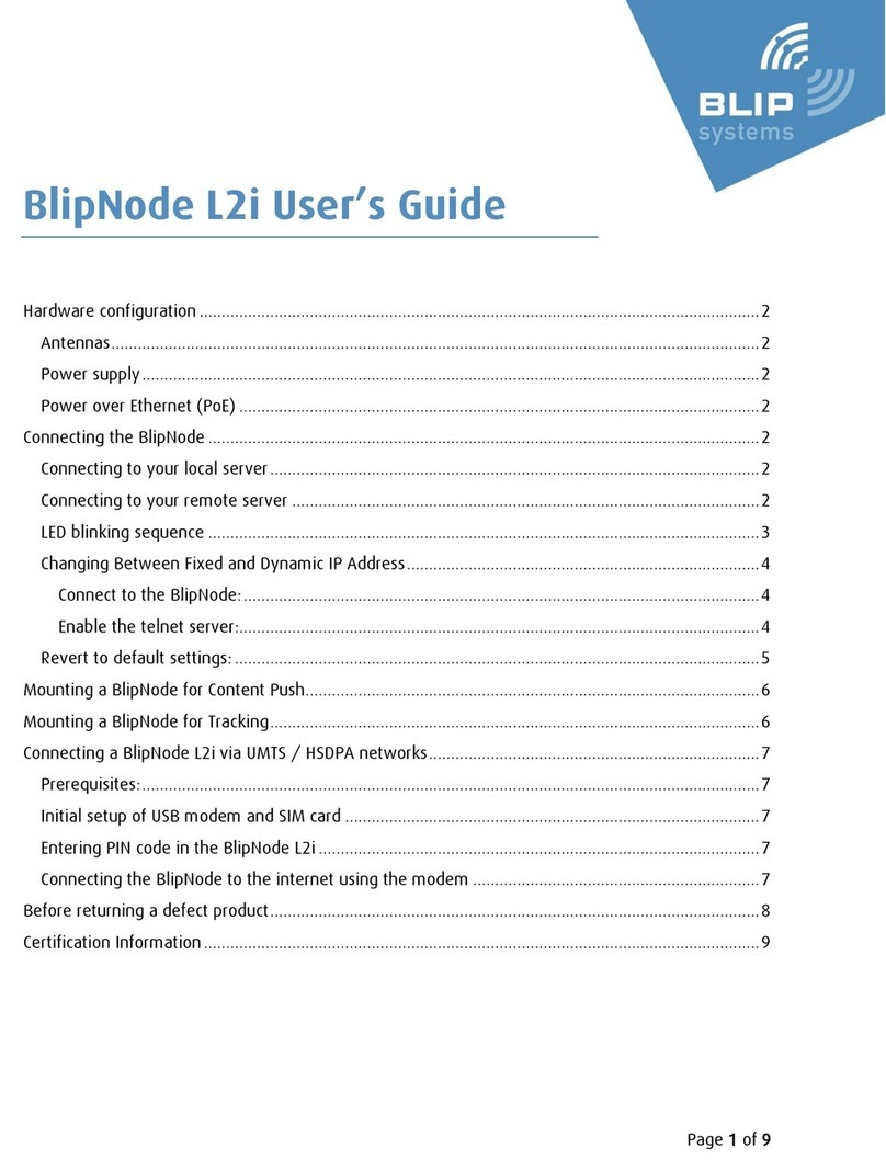 BLIP Node L2i Manuel utilisateur