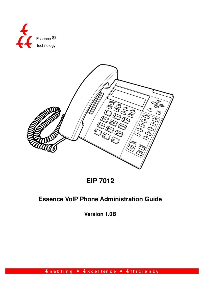Essence Technology EIP 7012 Mode d’emploi