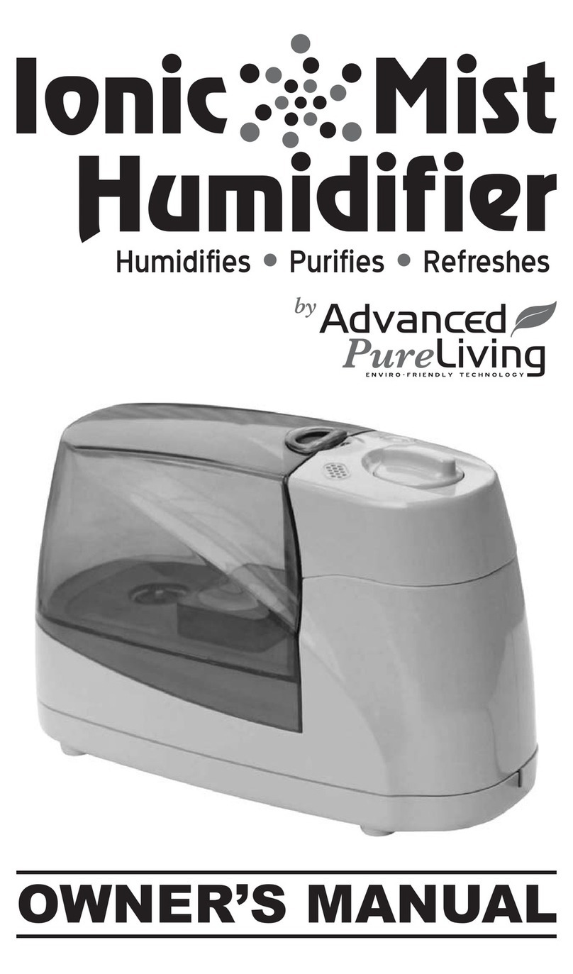 Real Spirit Ionic Mist Manuel utilisateur Real Spirit Ionic Mist Manuel utilisateur