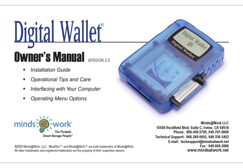 Minds@Work Digital Wallet Manuel utilisateur