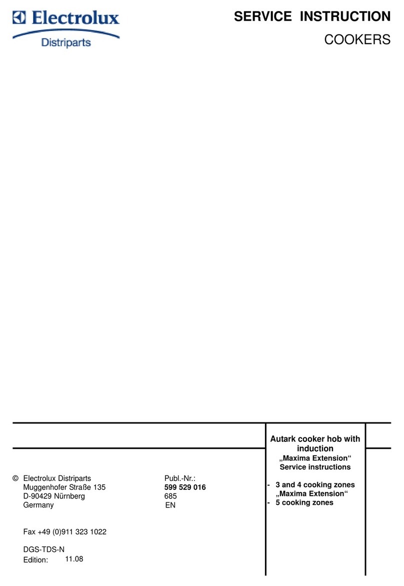 Electrolux Electric and Gas Cookers Mode d'emploi