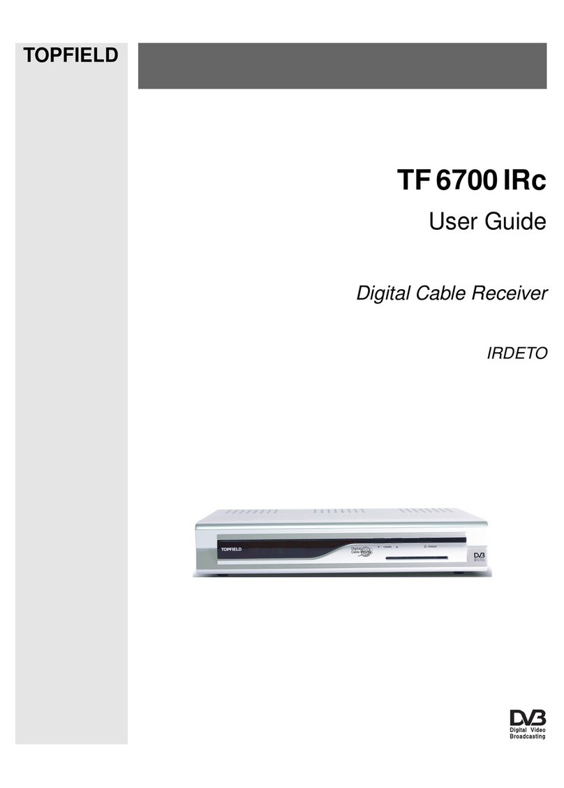 Topfield TF 6700 IRc Manuel utilisateur