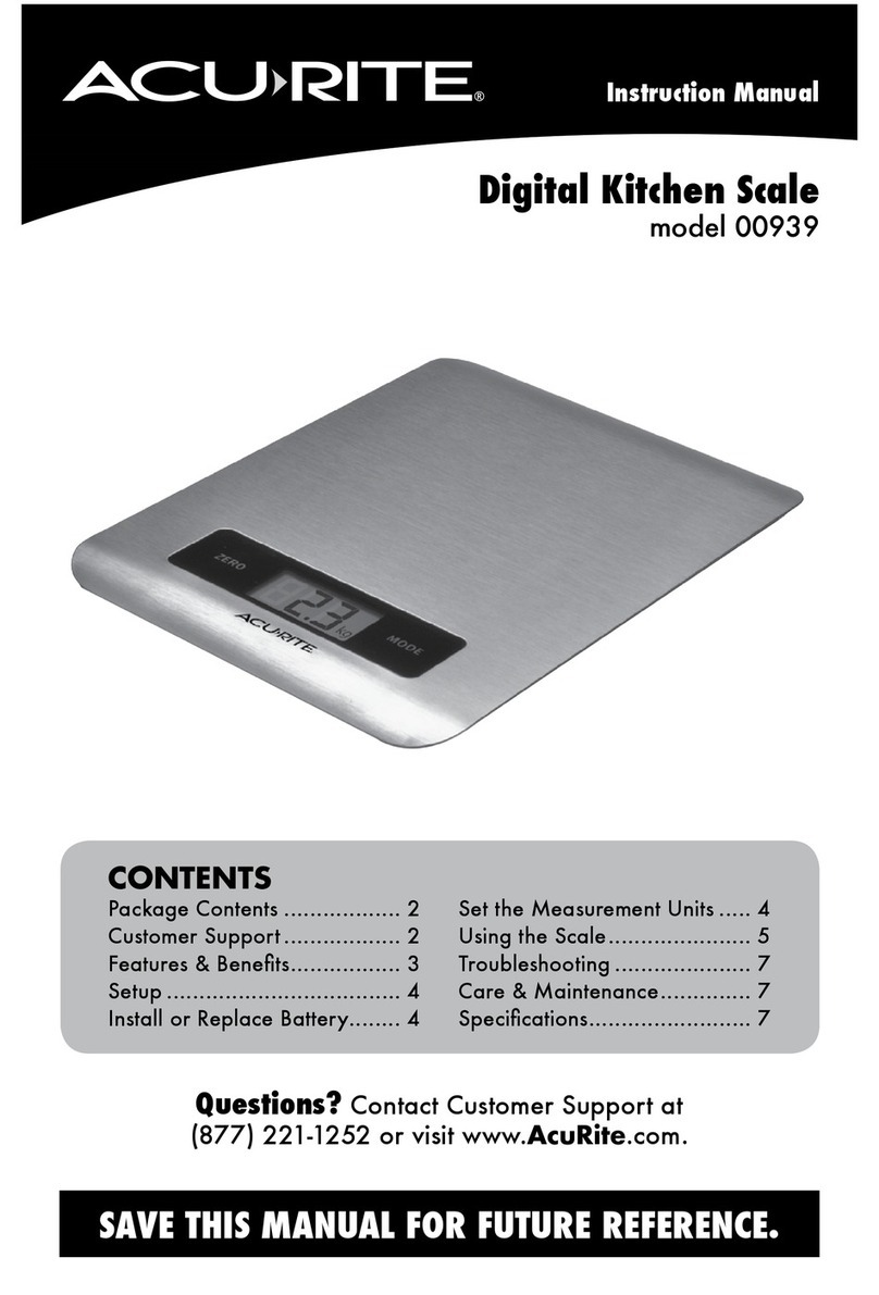 ACU-RITE 939 Manuel utilisateur