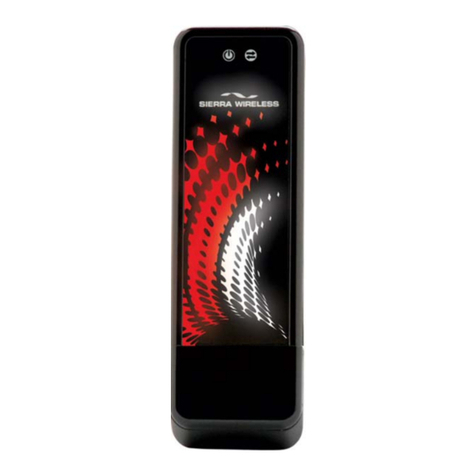 Sierra Wireless USB 598 Manuel utilisateur