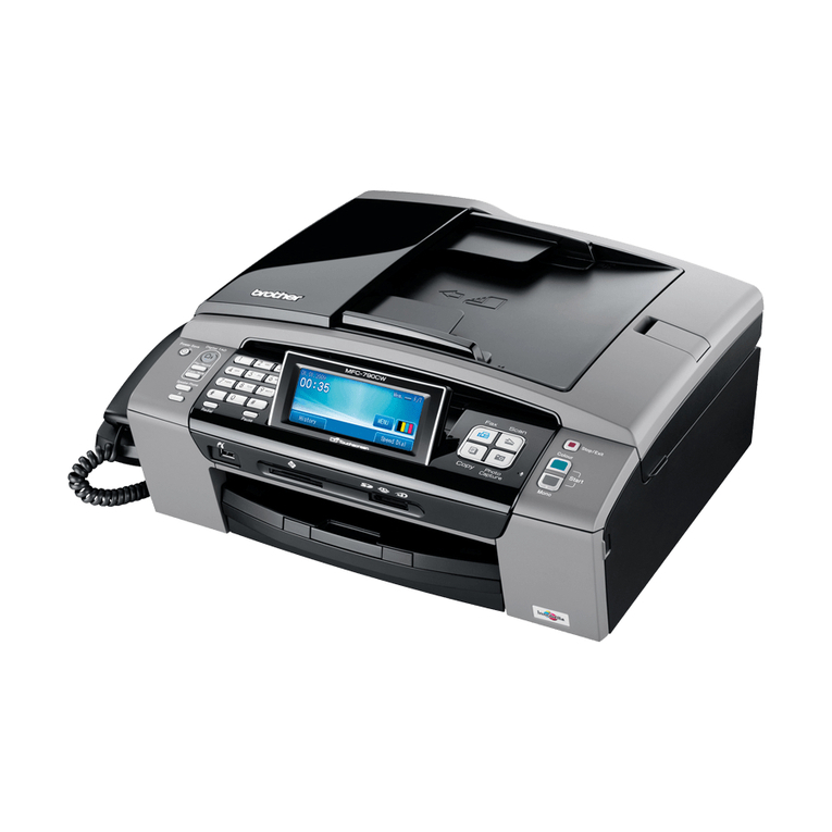 Brother MFC 990cw - Color Inkjet - All-in-One Manuel utilisateur Brother MFC 990cw - Color Inkjet - All-in-One Manuel utilisateur